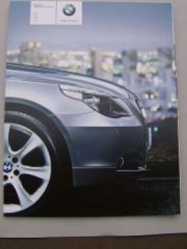 BMW Prospekt 5er Limousine E60 523i-550i+520d-535d 2006