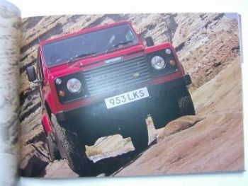 Land Rover Defender Prospekt 2001 NEU