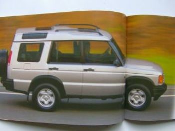 Land Rover Discovery Prospekt 2000 NEU Rarität