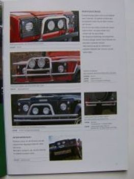 Land Rover Defender Original-Zubehör Prospekt 10/1998
