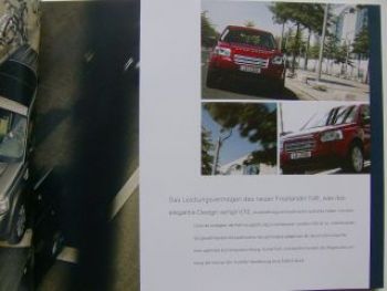 Land Rover Freelander Prospekt +Preisliste 12/2006