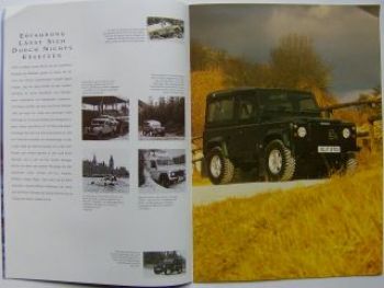 Land Rover Defender Prospekt NEU