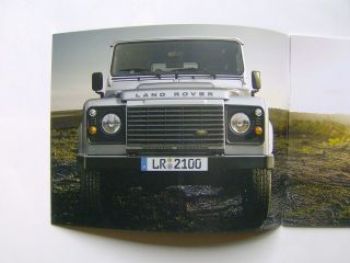 Land Rover Defender 2007 Infopropekt NEU
