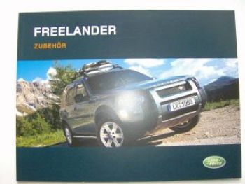 Land Rover Freelander Zubehör Prospekt 2005 NEU