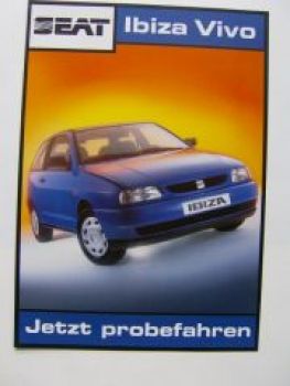 Seat Ibiza Vivo Prospekt 1,0MPI 1,4MPI NEU