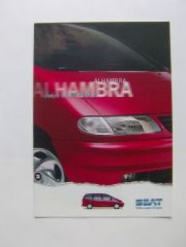 Seat Alhambra 5/1996 Prospekt