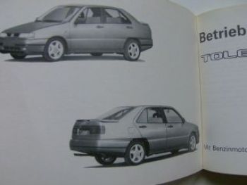 Seat Toledo Betriebsanleitung 1991 +Diesel