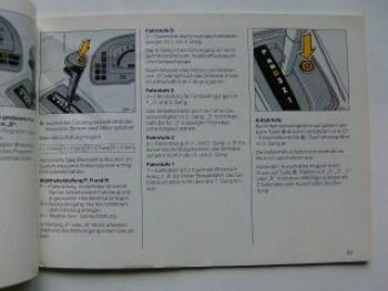 Opel Vectra A Betriebsanleitung 11/1989