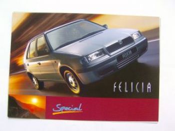 Skoda Felicia Special Prospekt 10/1999