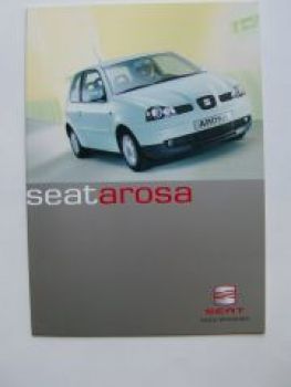 Seat Arosa Prospekt 12/2000 NEU