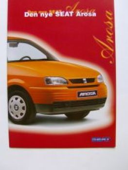 Seat Arosa Prospekt Dänemark 10/1997