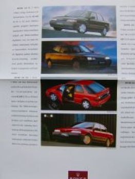 Rover 111L,114GTi, 214Si, 827 Vitesse,Montego GTi,Mini Prospekt