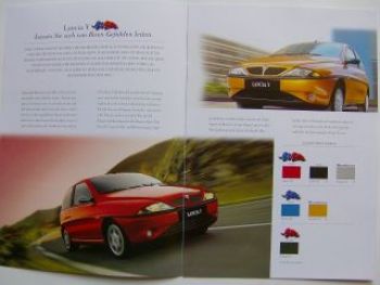 Lancia Y Elefantino Sonderprospekt 11/1999 NEU