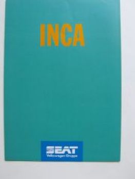 Seat Inca Prospekt 8/1995 NEU