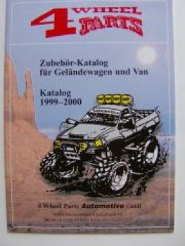 4 Wheel Parts Zubehör-Katalog 1999/2000 Jeep Suzuki Nissan VW