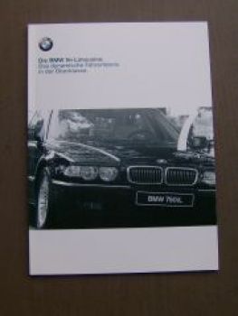 BMW Prospekt 7er E38 728i-750iL+730d+740d Limousine