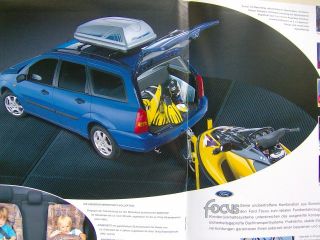Ford Focus Zubehör Prospekt Oktober 2002 NEU : Autoliteratur Höpel