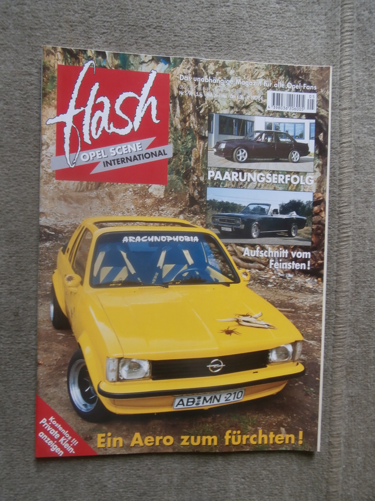 Duckausgabe Flash Opel Scene International Im Mai 1996 Autoliteratur Hopel