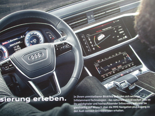 Printausgabe Audi A6 Typ 4K allroad quattro Katalog im Oktober