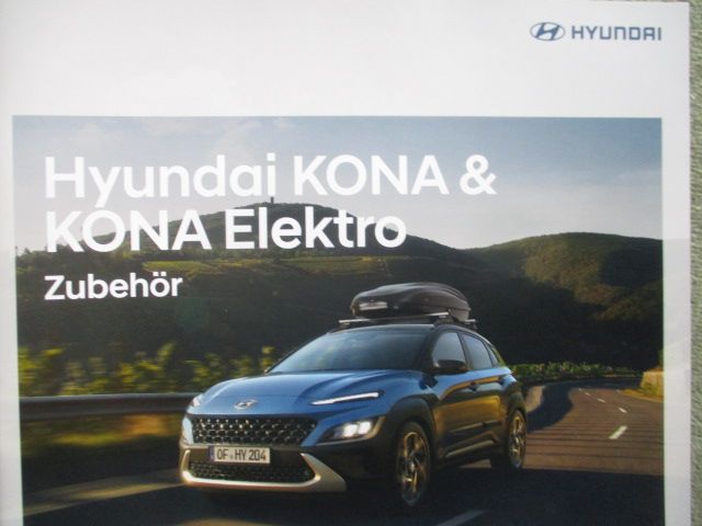 Druckausgabe Hyundai Kona Zubehör Katalog Jahrgang 2022 : Autoliteratur  Höpel