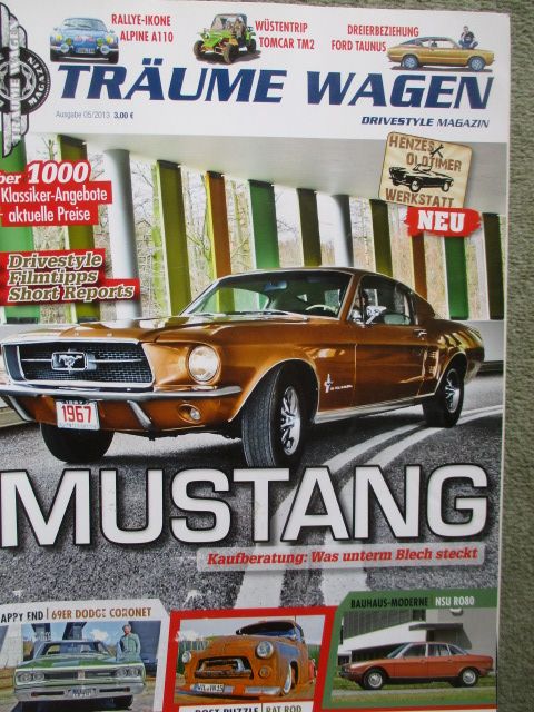 TRÄUME WAGEN Sonderausgabe 50 Jahre Mustang (Vorschau)