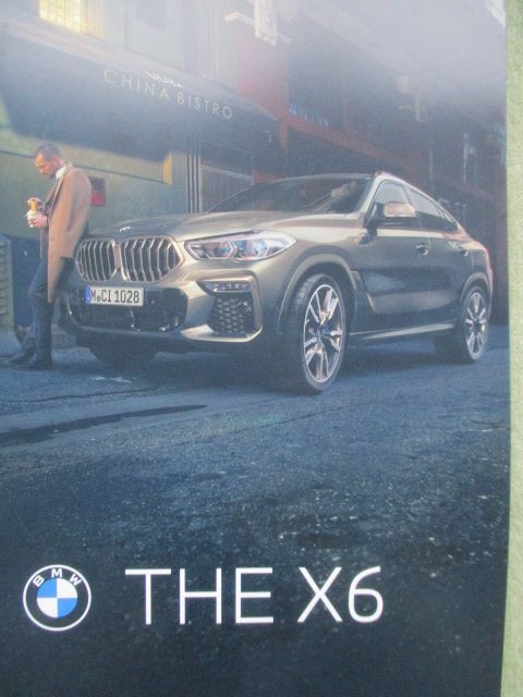 Druckausgabe BMW X6 Typ G06 Katalog Version Österreich im März 2021 :  Autoliteratur Höpel