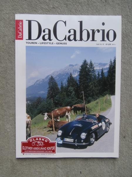 Da Cabrio Touren Lifestyle Genuss Nr.10/2004 Mercedes SLK, BMW Alpina Z4 Roadster S E85,