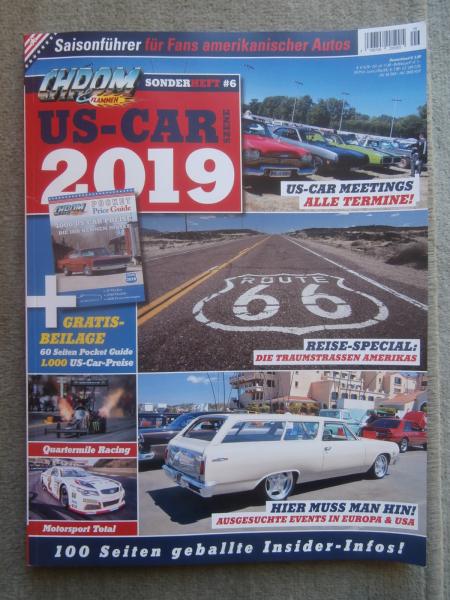 Chrom & Flammen US-Car Szene Sonderheft 2019 Nr.6 Route66 Reise Special, Quartermile Racing, Motorsport Total