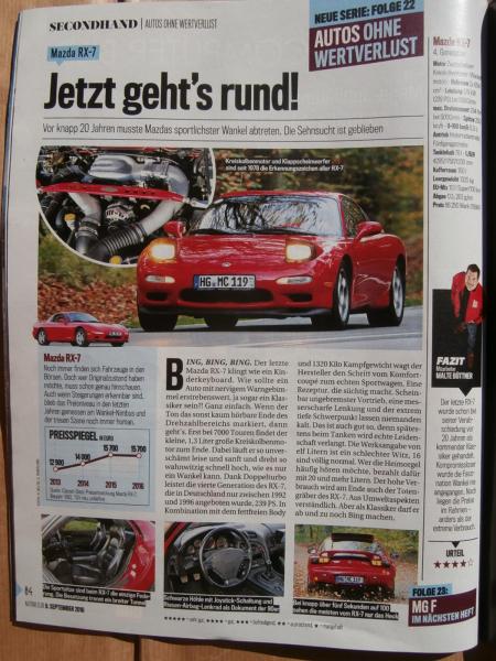 Auto Bild 36/2016 GLC Coupé 250d 4Matic vs. X4 xDrive20d F26,A5 Coupé 2.0TFSi quattro vs. BMW 430i Coupé