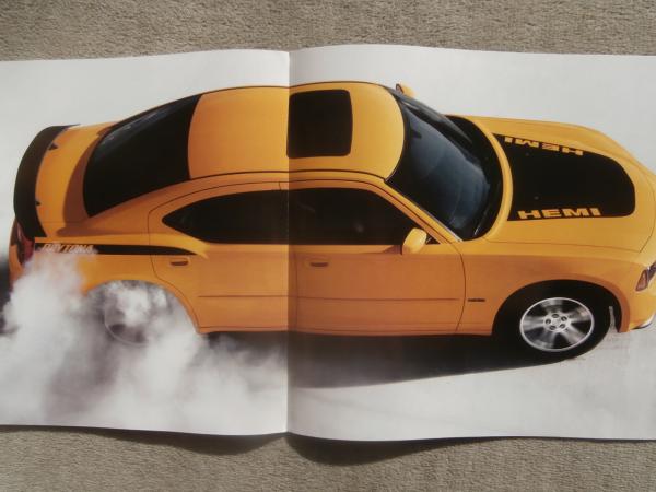 Dodge Charger 2006 USA SE SXT R/T Daytona R/T SRT8 Prospekt Englisch