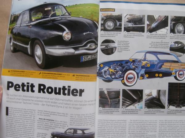 Oldtimer Markt 6/2018 Mercedes Benz W111 Cabrio & Coupé,Ferrari F40,Honda CRX vs. Volvo 480 Turbo,Panhard Dyna Z,