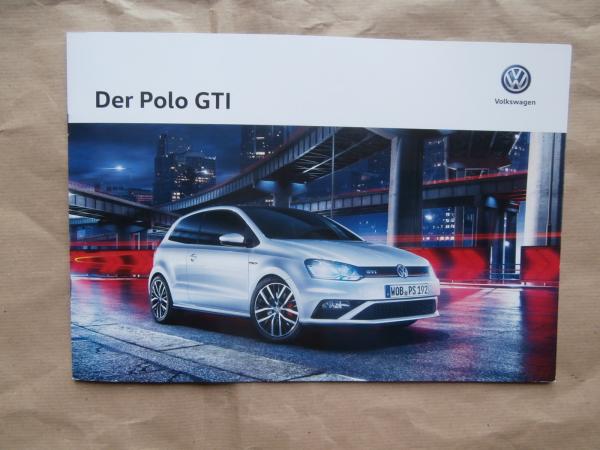 VW Polo GTI Typ 6C Oktober 2016 NEU