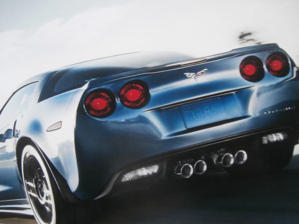Chevrolet Corvette C6 Coupé & Convertible +Z06 Carbon Limited Edition ZR1 Katalog Englisch USA July 2010