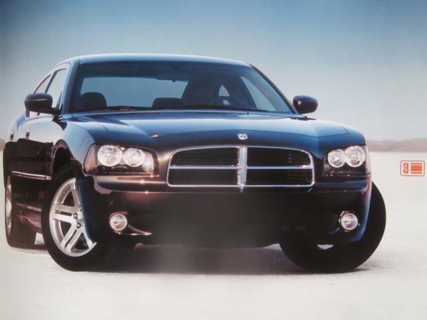 Dodge Charger 2006 USA SE SXT R/T Daytona R/T SRT8 Prospekt Englisch