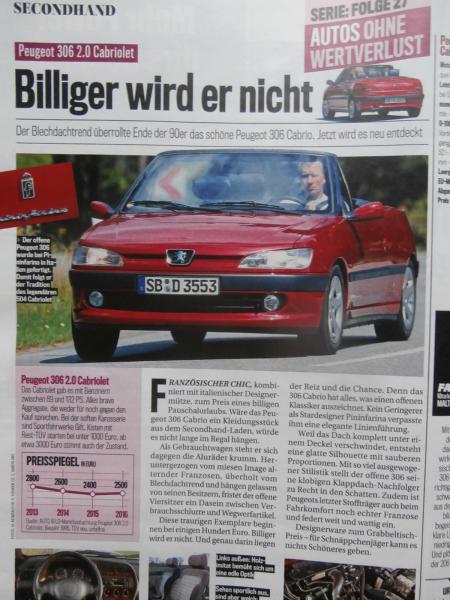 Auto Bild 41/2016 BMW 5er G30,Q5 2.0TFSI quattro,Citroen C3 PureTech 110, Mégane Grandtour dCi 130 vs.