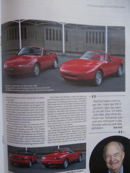 Auto Bild Cabrio Extra Sommer 2019 Mazda MX-5 vs. Abarth 124 Spider,BMW Z4, Peugeot 403,911 (992),Mustang V8 v. DB11
