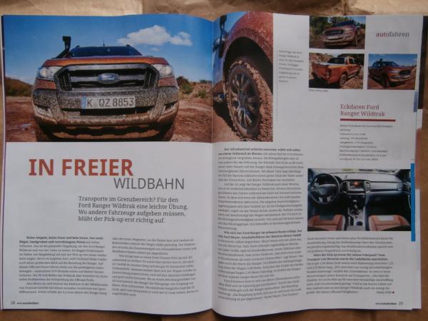 amz autohelden Fahrzeug Service Zubehör 11/2016 Reinigung von Partikelfiltern,Lina van de Mars Kolumne,Ford Ranger,