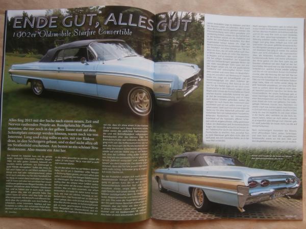 Gasoline Car & Bike Magazin 6/2018 Mustang cobra Jet, 63er Apollo 3500 GT Coupé,Chevrolet C10 Custom Fleetside