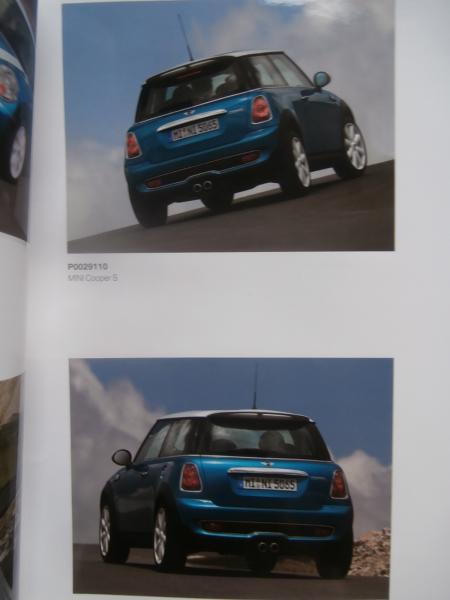 BMW Mini Cooper +S R56 auf dem Mondial de l´Automobile Paris 2006 +CD+Fotoheft Textheft Box