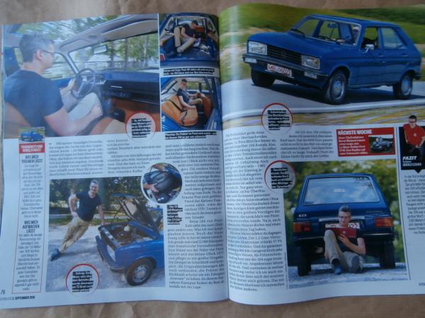 Auto Bild 35/2016 Mercedes EQC,A5 Coupé 2.0TFSI quattro,BMW i3,A3 Sportback 2.0TDI s tronic vs. 118d,