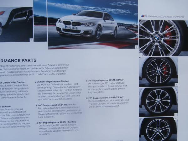 Druckausgabe BMW 3er Reihe Zubehör Katalog im November 2017 : Autoliteratur  Höpel
