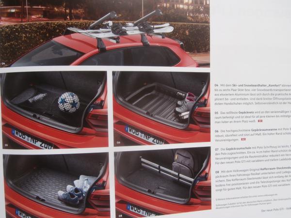 VW Polo GTI Typ AW Prospekt Januar 2018