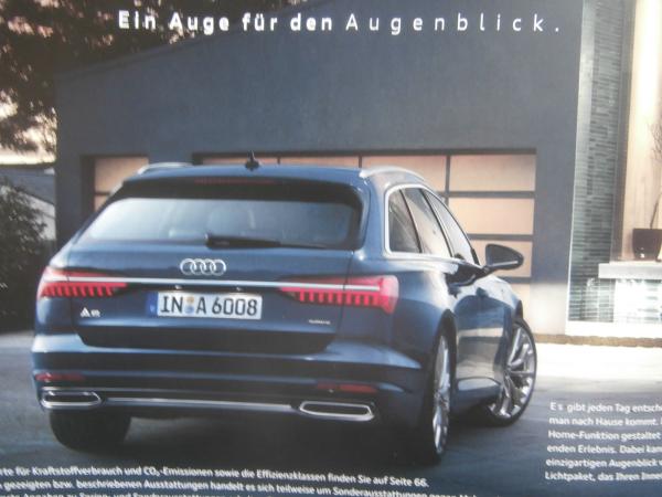 Audi A6 +Avant Typ 4K exclusive 40TDI 150kw 45 TDI quattro 170kw 50TDI quattro 210kw August 2018