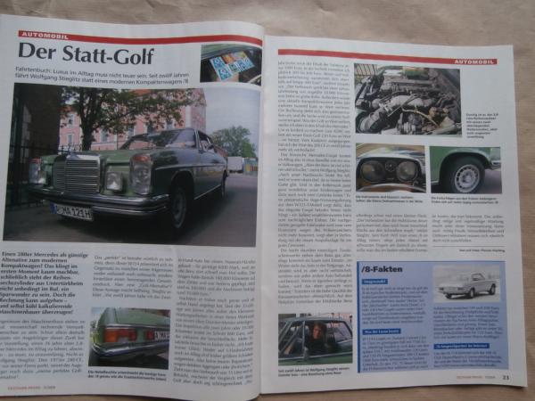 Oldtimer Praxis 5/2009 Lada Niva, Steinmetz Opel Manta,Alfasud,BMW 501,Mercedes 280CE W115 Coupé