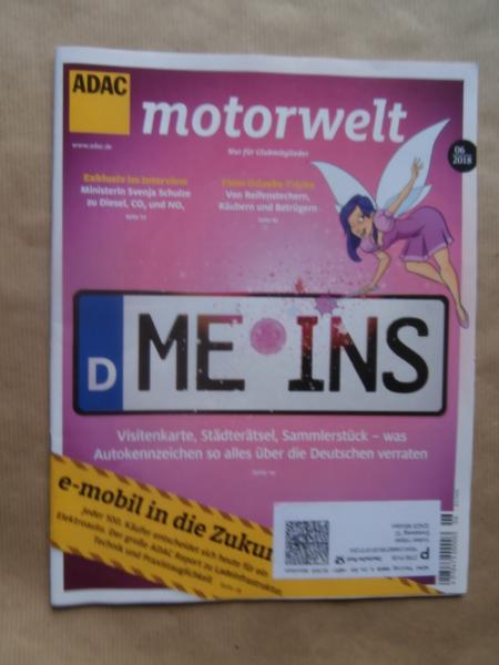 ADAC motorwelt 6/2018 Kindersitze Vergleich,Audi A8