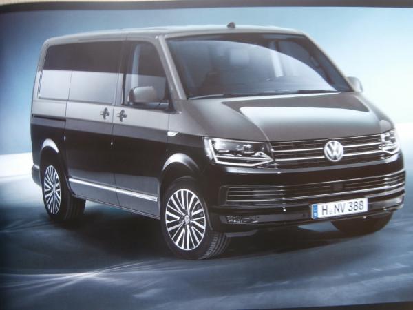 VW T6 Multivan Business November 2016 Prospekt Rarität