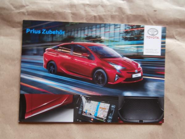 Toyota Prius IV Zubehör Prospekt Juli 2016