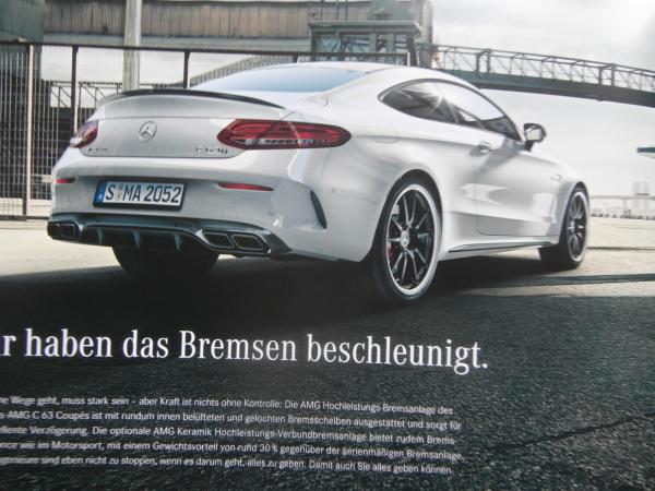 Mercedes Benz C-Klasse Coupé & Cabriolet A205 220d 250d C200 C250 C300 C400 +4Matic,C43 AMG C63 +S Juni 2017