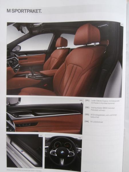BMW 630i 640i +xDrive 630d 640d Gran Turismo G32 Preisliste November 2017