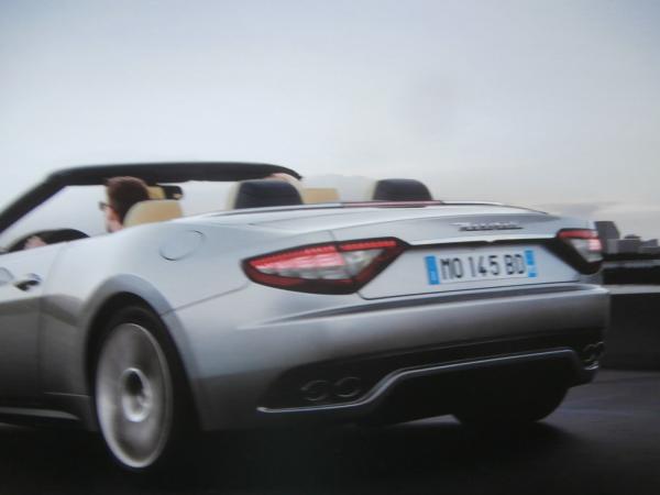 Maserati Programm Ghibli Quattroporte Gran Cabrio MC +Sport +MC Stradale 2014